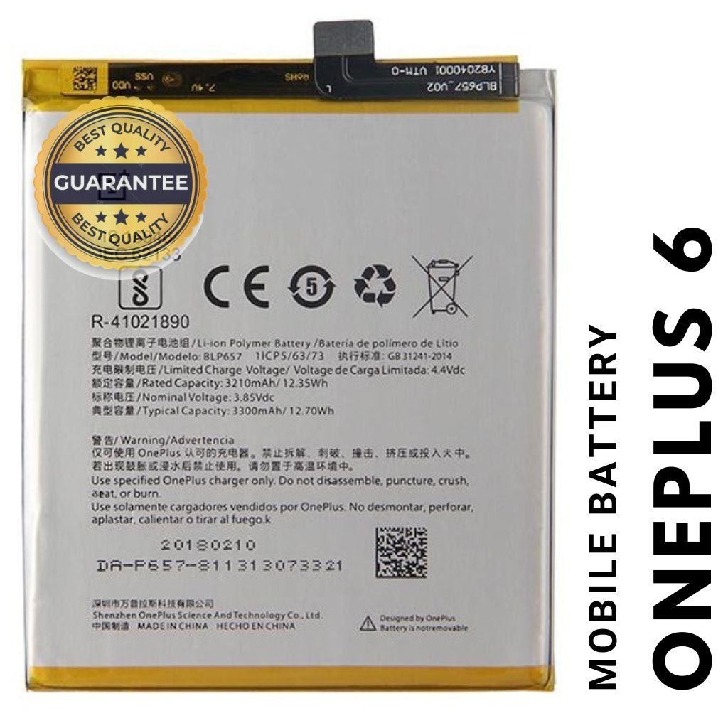 OnePlus 6 Mobile Battery